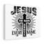 Jesus The Name - Wrapped Canvas Print-63254419
