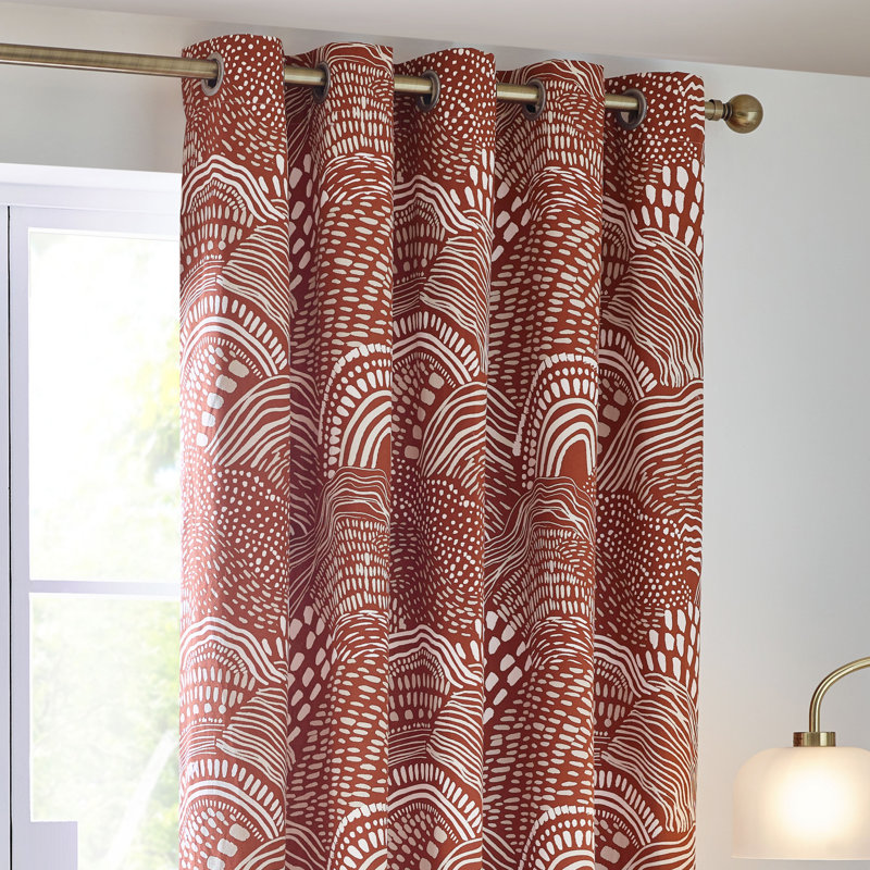 Burla Pair, Red, 168 W x 137 D cm