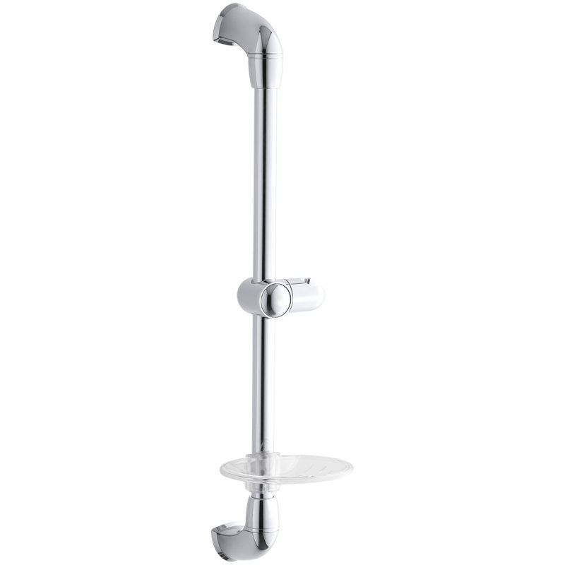 Mastershower 25" Shower Slidebar, Polished Chrome