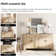 Haikey 59" Wide Sideboard Buffet With  4 Doors And 2 Drawers, Adjustable Shelves
