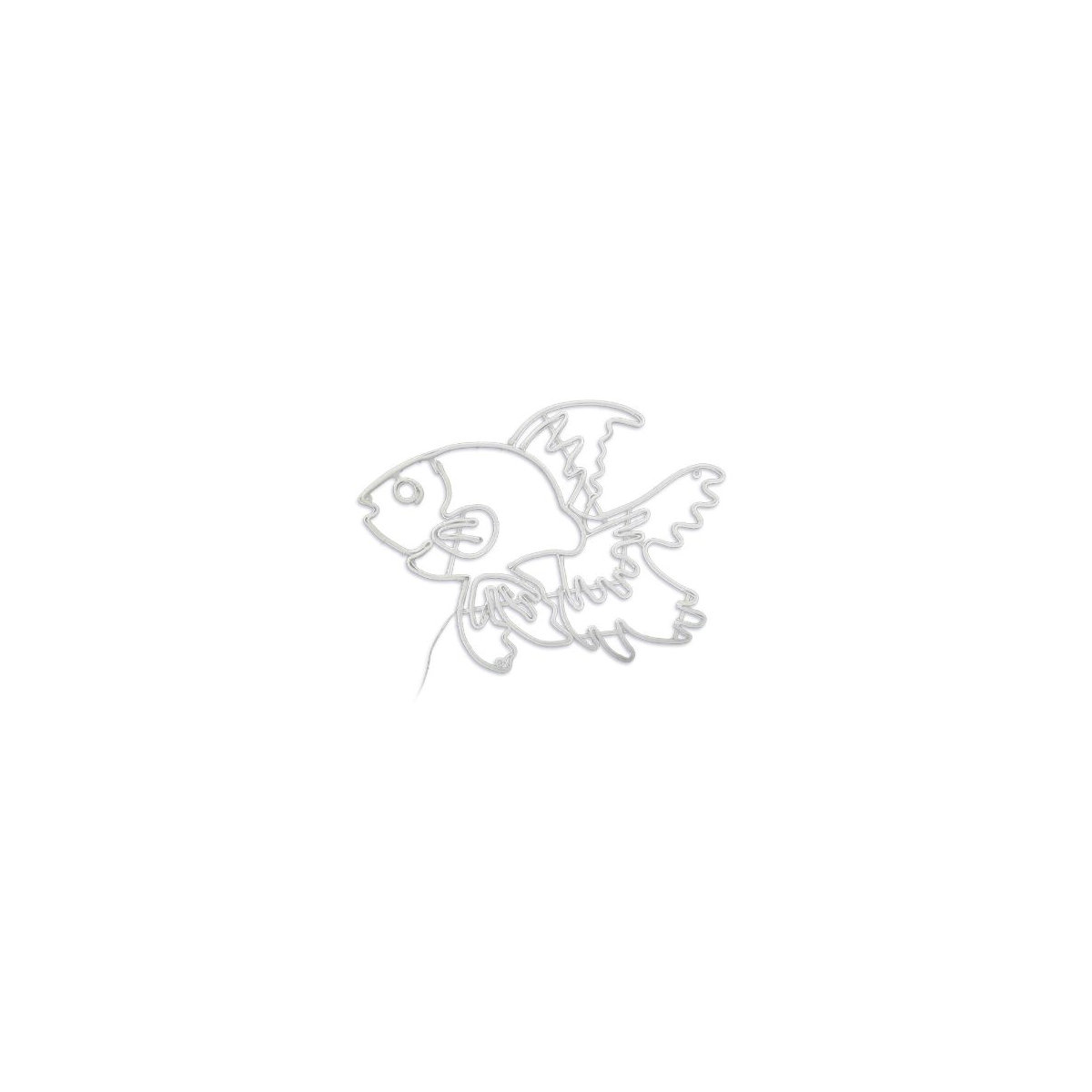 2d Fish Sign Bay Isle Home™ 2D Betta Fish Sign | Wayfair
