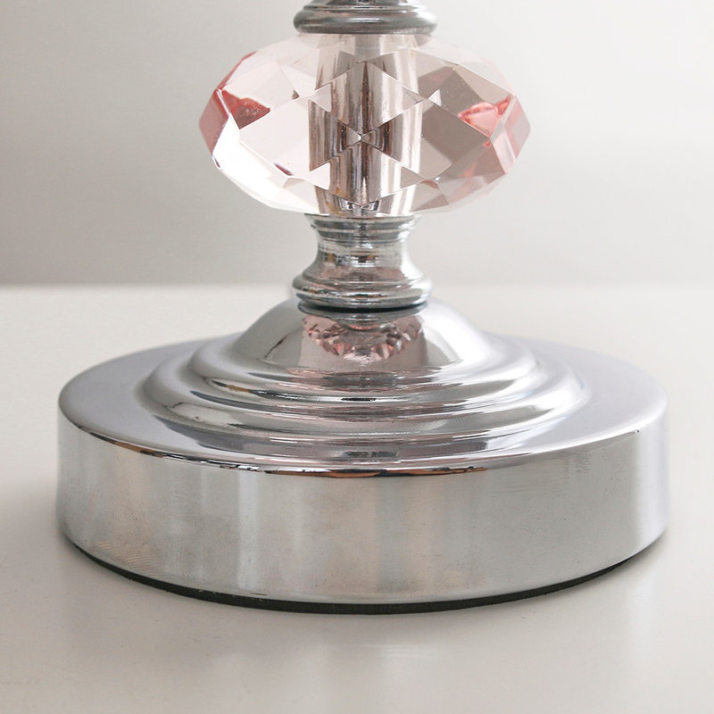 Napier Metal Table Lamp, Pink, No