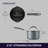 Circulon ScratchDefense with ScratchDefense Nonstick Induction Straining Sauce Pan with Lid-87103575