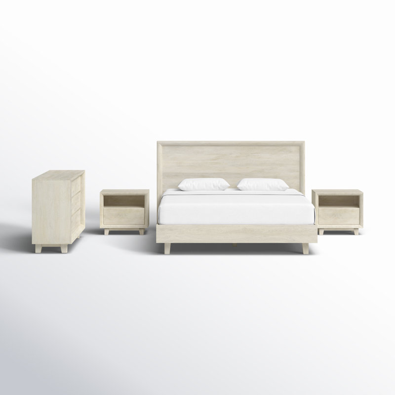 Lorinda 4 Piece Bedroom Set, King