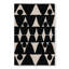 Moroccan Area Rug in Black/Beige-66636851
