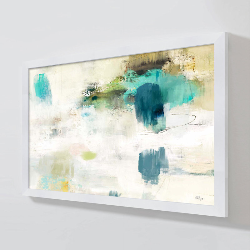 Subtlety II - Peinture, Blanc, H 21,5 po x l 27,5 po x P 0,75 po