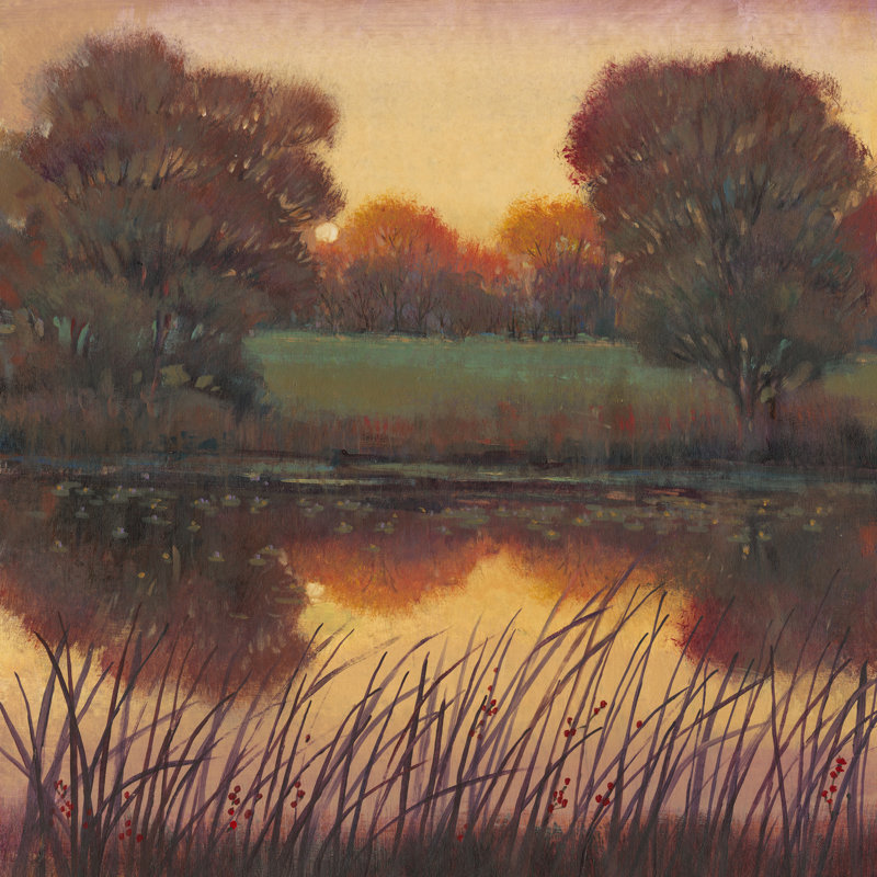Early Evening I - Wrapped Canvas Print, 51cm H x 51cm W