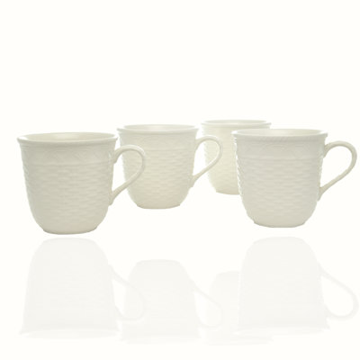 Tasse à café rouge vanille Nantucket