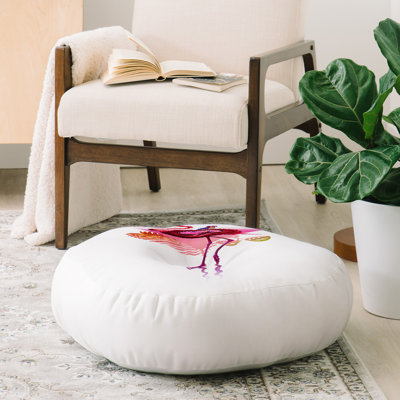 Coussin de plancher pals flamant rose ali gulec