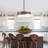 21.56" Modern 5-Light Dimmable Drum Chandelier-1367245195