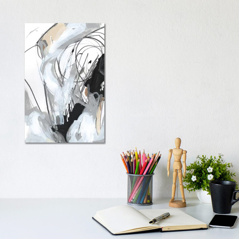 Tangled Threads II by June Erica Vess - Wrapped Canvas Print, 20.32 cm H x 30.48 cm W