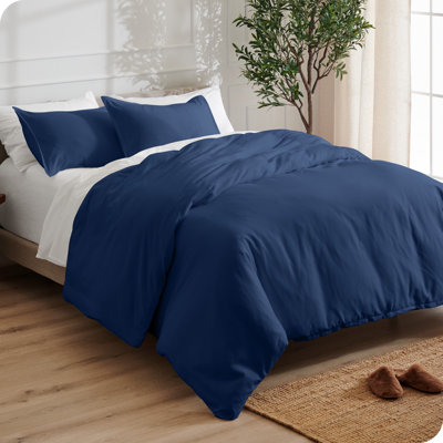 Ensemble de housse de couette et taie décorative en microfibre de qualité supérieure