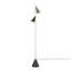 Lampe sur pied contemporaine en métal