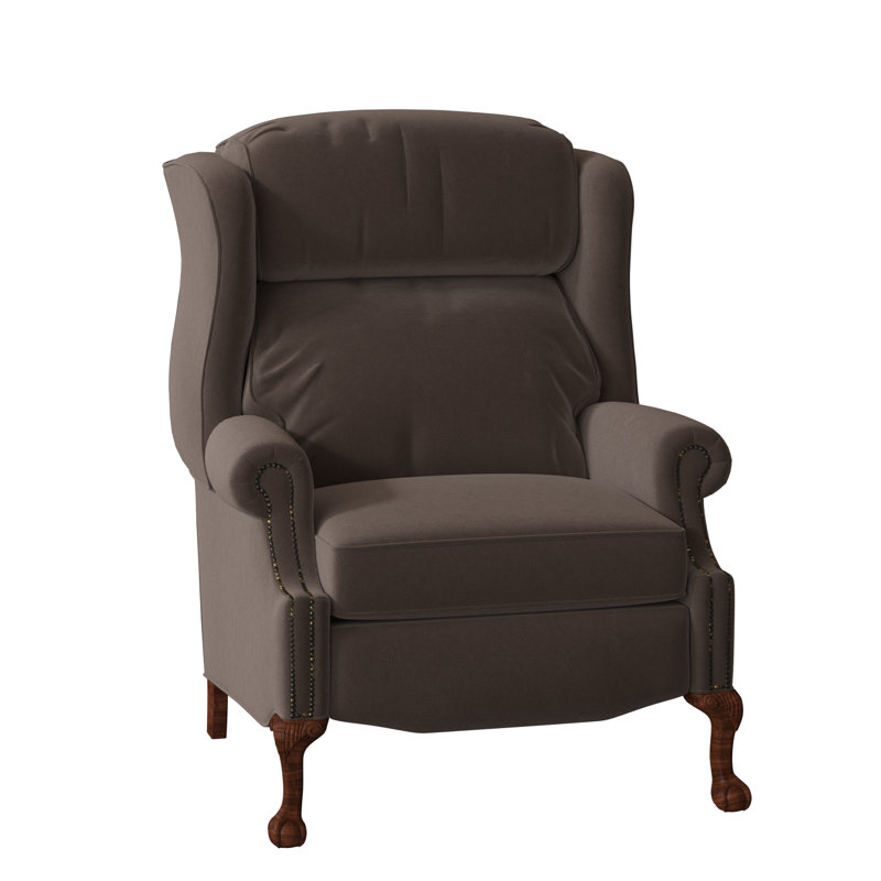 Maxwell Recliner, Rio Mineral Genuine Leather, Cobblestone, Power