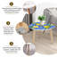 Ensemble de 2 tables basses gigognes Triangle