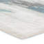 Tapis touffeté à la main à motif abstrait beige / vert / gris Fairlop-29620025