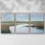 «Coastal Plains I», reproduction sur toile 3 pièces-273715752-273715756