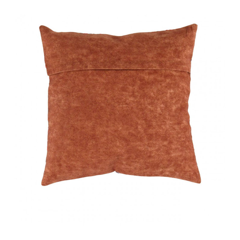 Square Pillow Cover & Insert, Rose/Orange, 16"H x 16"W