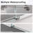 44"-48"W*76" H Frameless Single Sliding Shower Door – 5/16" (8Mm) Clear Tempered Glass-116077686