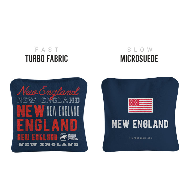 New England Football - sacs Gornay Synergy Pro Cornhole, Rouge