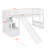 Space-Saving Stairway Loft Bed-128933219