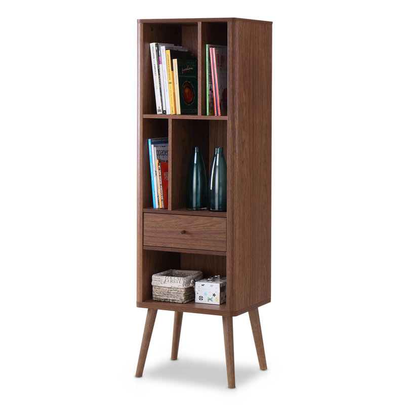 Plattsburg 153.1cm H x 39cm W Standard Bookcase