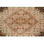 Tapis noir en laine noué à la main de conception unique 5 pi 1 po x 8 pi 1 po New Age