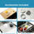 Stainless Steel Sink 30"X19" Undermount, Single Bowl With Cutting Board, Colander, Material, Optimal Drainage System Kitchen Finish, Effective