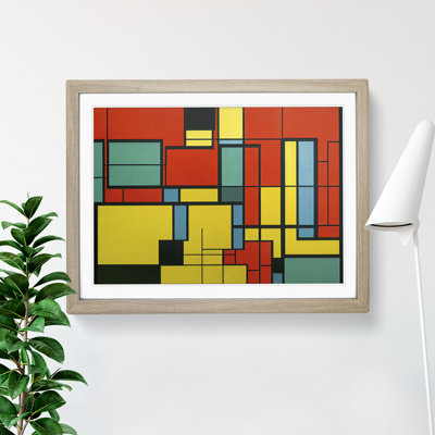 Cubism Abstract Vol.5 - Framed Print