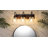3-Light Dimmable Vanity Light With Geometric Patterned Glass-125104601