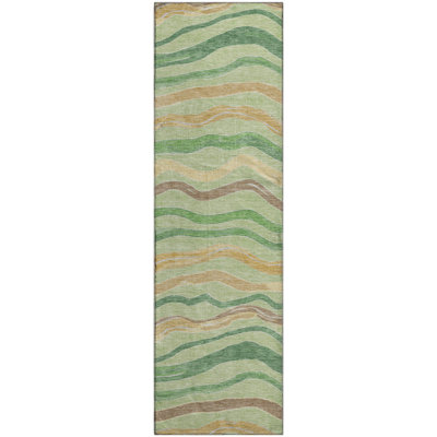 Premium Machine Washable Harjo AMF1581 Stripes Rug