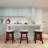 Counter Stool, Fabric Seat-1598684966-1598684967