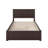 Marshallville Solid Wood Platform Bed with Panel Footboard and Trundle-89114861