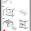 Armoire de rangement classique classique avec décor traditionnel et portes miroir-185241009
