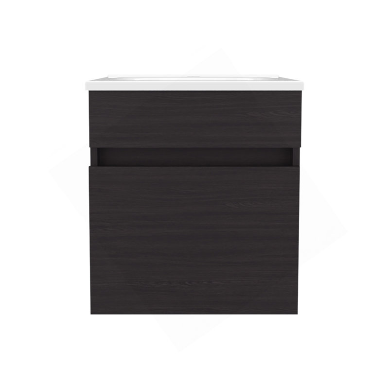 Newell Vanity Sink, Bathroom, Black, Black