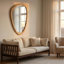 Miroir décoratif Oak Color 24 "x 36"
