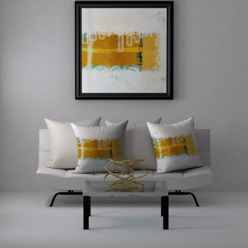 Housse et insert de coussin carré FABLE Palate, 20 po x 20 po