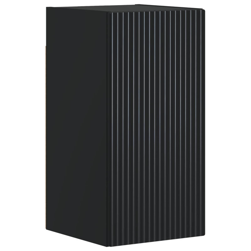 Bathroom Storage Furniture Set, Black