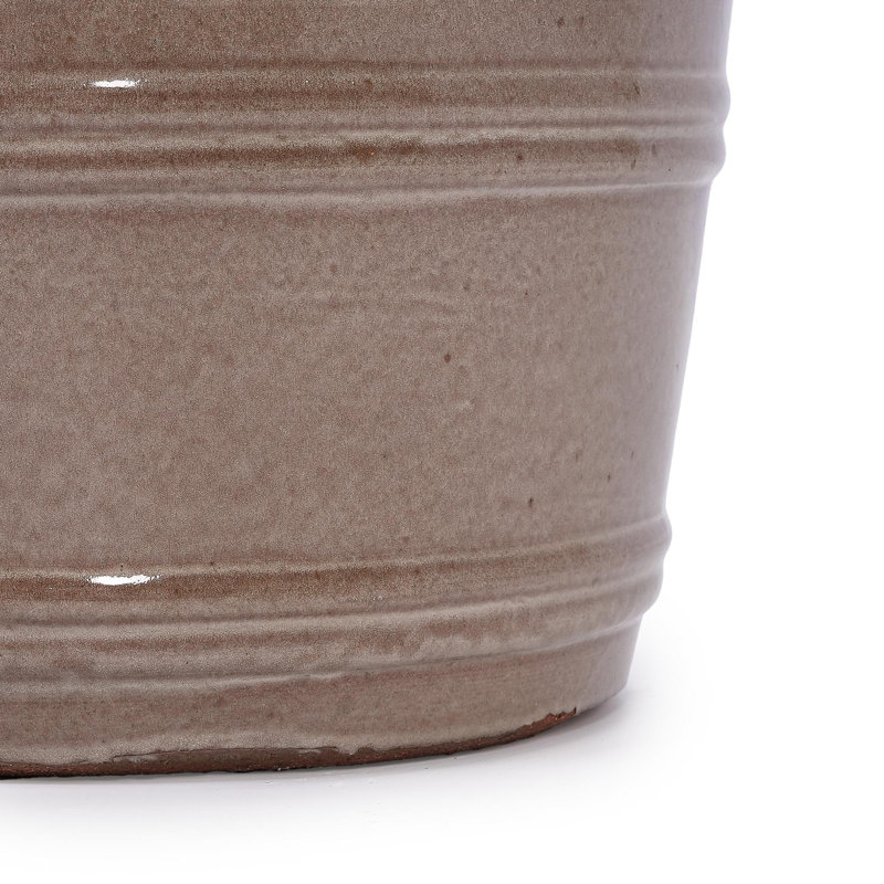 High quality ceramic flowerpot, Antique Yellow