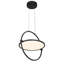 Luminaire suspendu charbon 1 lumière Jaceline-677293664