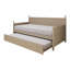 Lit de jour simple en bois massif avec gigogne simple Nyagoa-1337941789