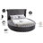 Dorgan Upholstered Wingback Bed-435993135-435993131
