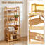 Étagère en bambou à 4 niveaux Illughi-550171865