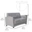Canapé rembourré avec tablette Pro Series-104508590