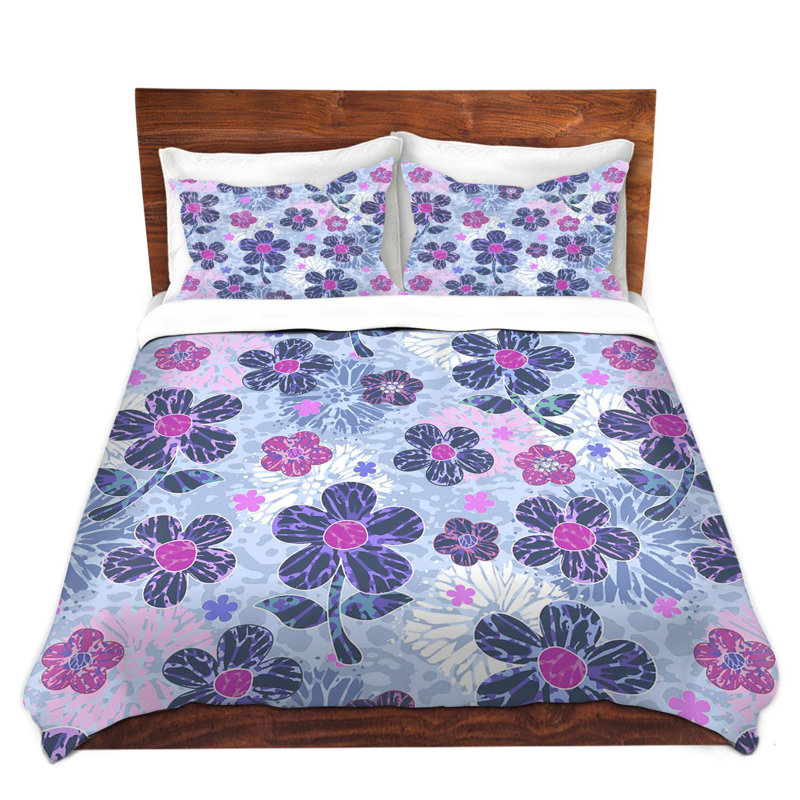  Housses de couette en microfibre Julia Grifol Flowers Mix II, Très grand