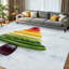 Tapis arc-en-ciel transparent pour fruits et légumes lavable à la machine-133683595