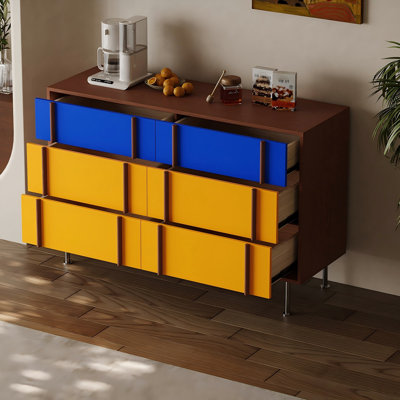 Commode 47 tiroirs 47,24 "Mid-Century