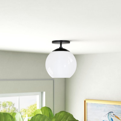 Plafonnier semi-encastré 9 lumières Bartlett