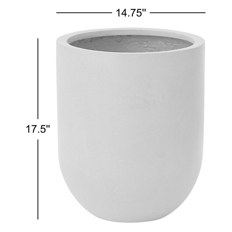 Jardinière Ceola, H 17,5 po x l 14,75 po x P 14,75 po