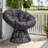 Wicker Swivel Accent Chair With Cushion-546986107